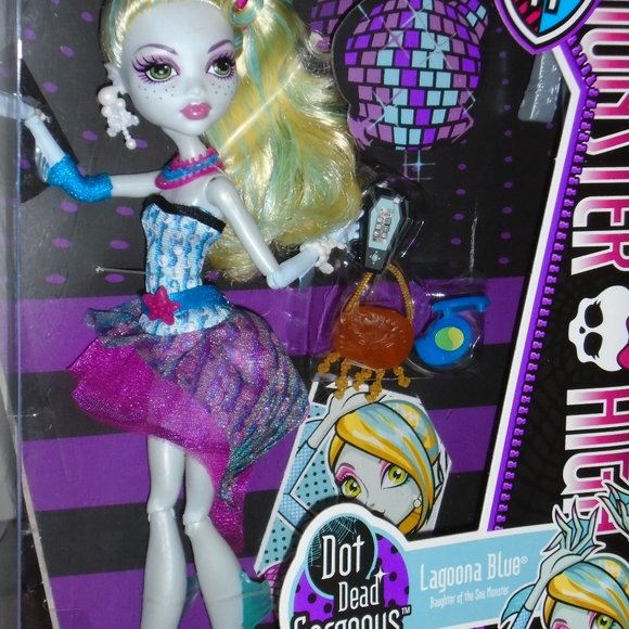 MATTEL, MONSTER HIGH, DEAD GORGEOUS, LAGOONA BLUE, DOLL, BRAND NEW!! - Picture 3 of 6